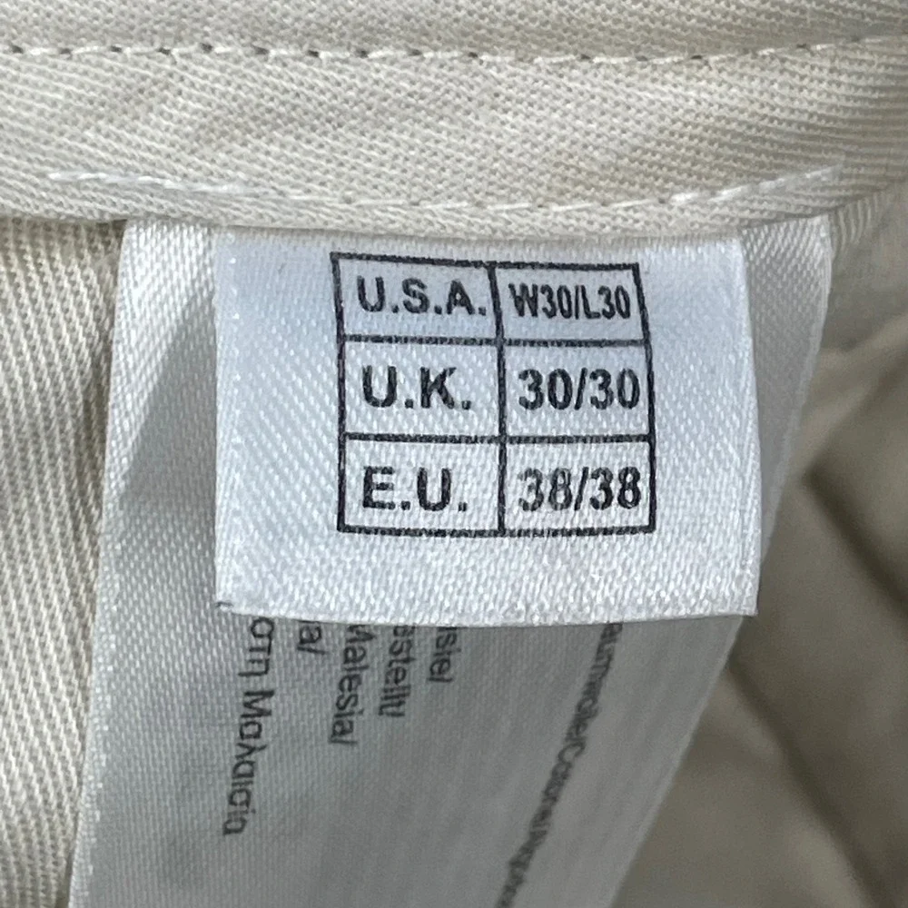 Brooks Brothers Khaki Advantage Chino Hudson Pants Mens 30x30